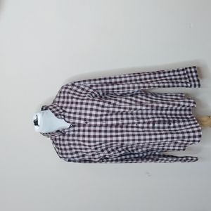 good fellow Casual red button up shirt Size L